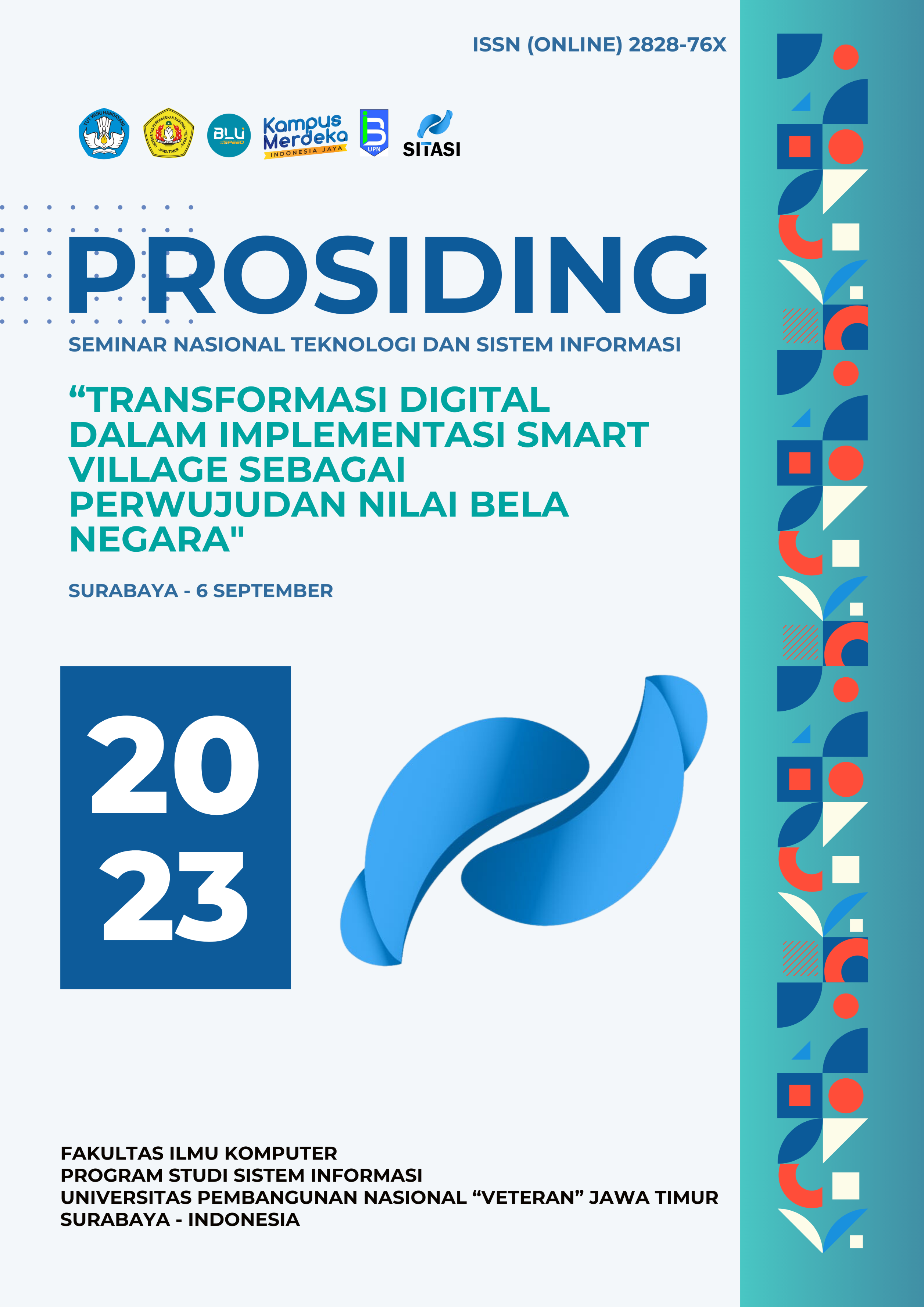 Prosiding Seminar Nasional Teknologi dan Sistem Informasi (SITASI) 2023
